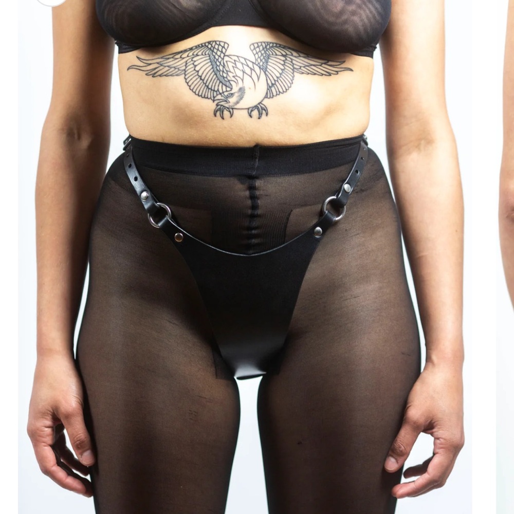 Naassene Leathers Rose Thong